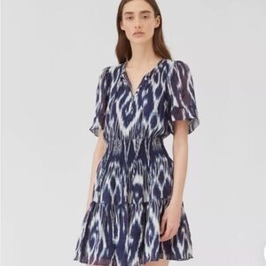 Rebecca Taylor Ikat Smock Dress